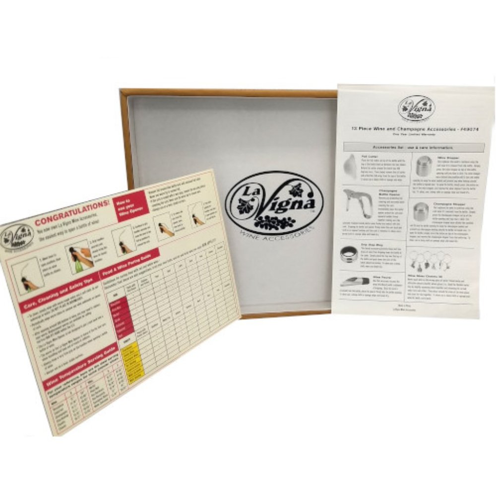 La Vigna Wine Accessories Kit